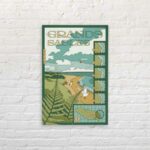 affiche île de Groix les grands sables